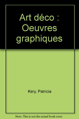 art déco : oeuvres graphiques