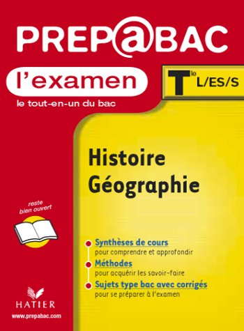 Histoire géographie, examen, terminales L, ES, S