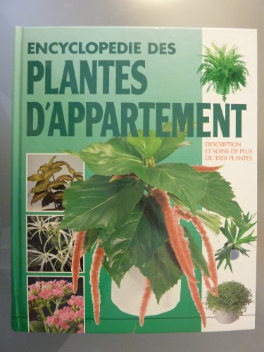 encyclopédie des plantes d'appartement