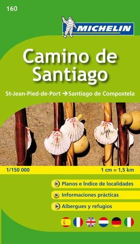 Carte ZOOM Camino de Santiago