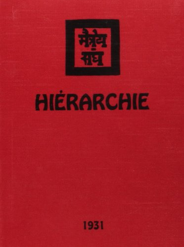 la hiérarchie, 1931