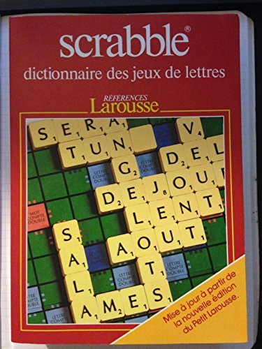 Scrabble, dictionnaire des jeux de lettres