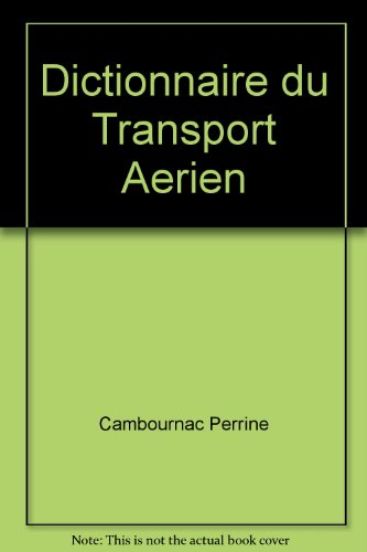 Dictionnaire du transport aérien