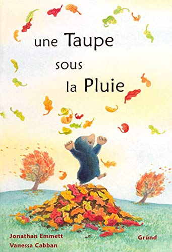 Une taupe sous la pluie