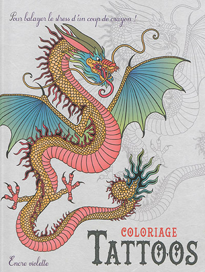 Tattoos : coloriage : format compact
