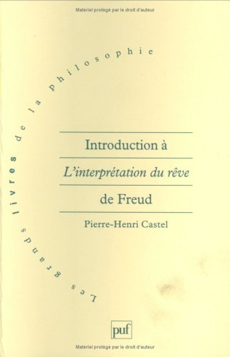 Introduction à l'interprétation du rêve de Freud