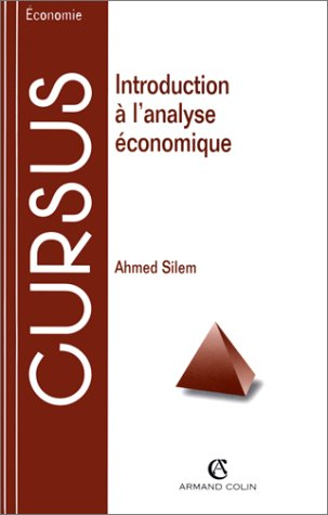 introduction a l'analyse economique. bases méthodologiques et problèmes fondamentaux