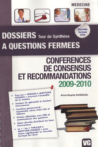 Conférences de consensus et recommandations : 2009-2010
