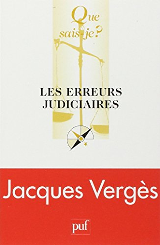 Les erreurs judiciaires