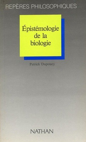 epistémologie de la biologie
