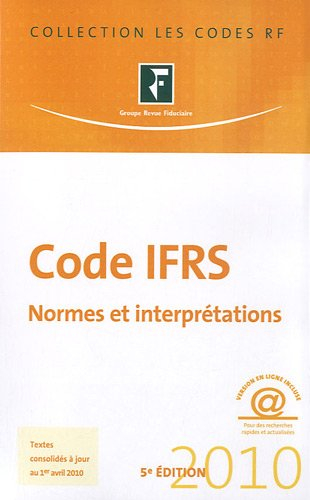 Code IFRS : normes et interprétations