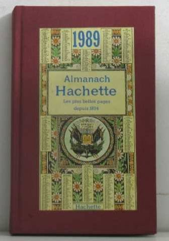 Almanach Hachette 1989