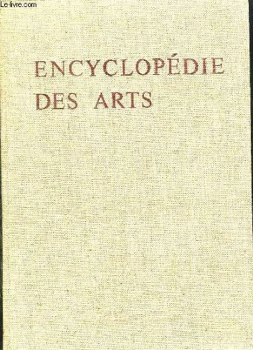 encyclopédie des arts