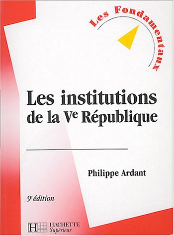 les institutions de la ve république