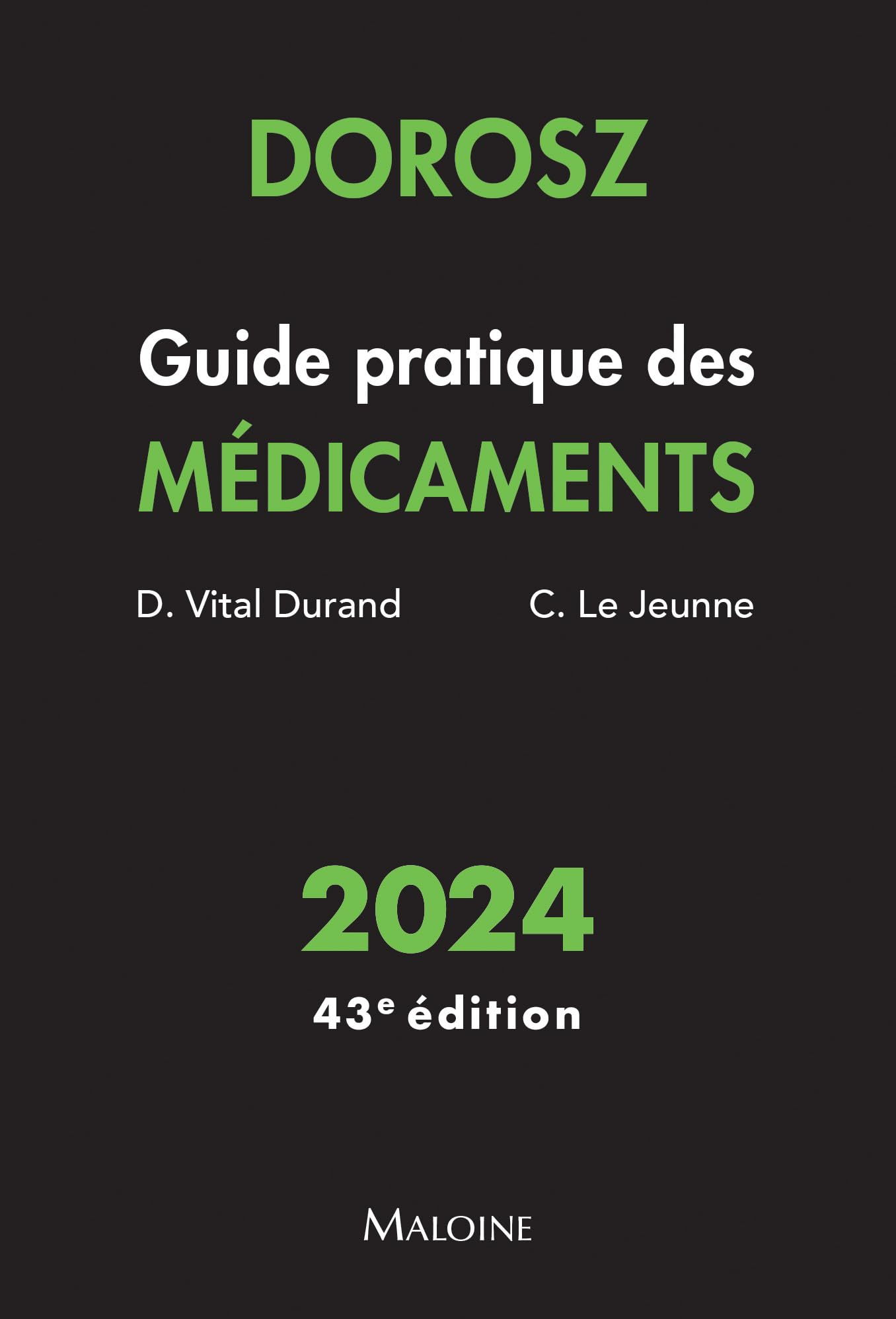 Guide pratique des médicaments : 2024