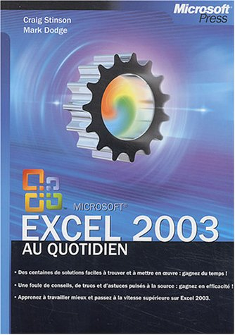 Excel 2003 au quotidien