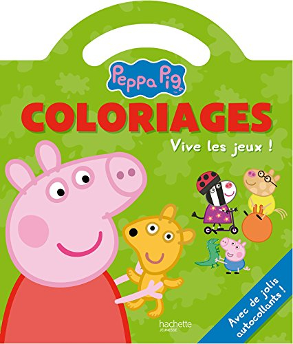 Peppa Pig / Coloriages poignée - Vive les jeux