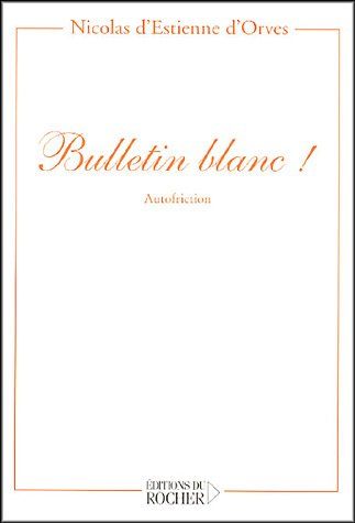 Bulletin blanc ! : autofriction