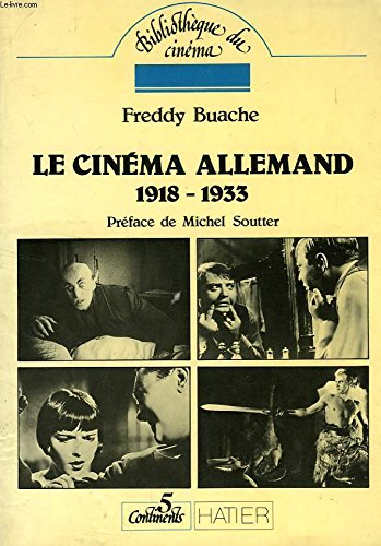 le cinéma allemand 1918-1933