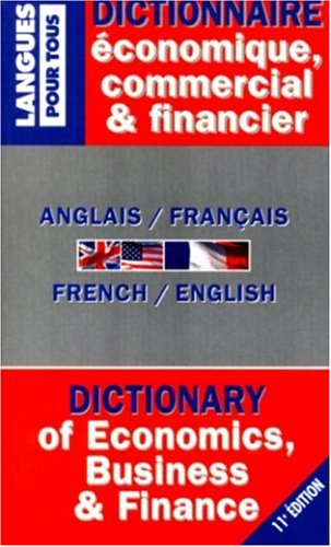 Dictionnaire économique, commercial et financier : anglais-français