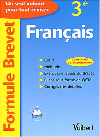Français, 3e : un seul volume pour tout réviser