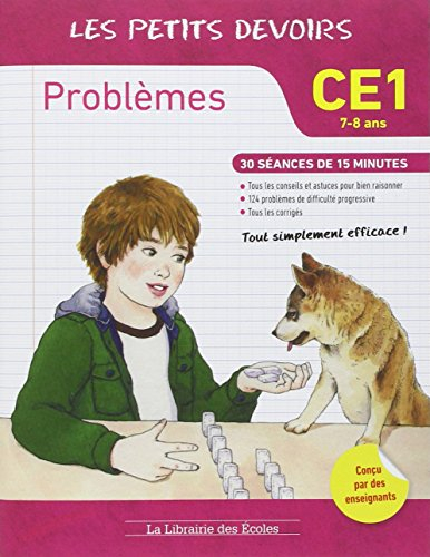 Problèmes CE1, 7-8 ans : 30 séances de 15 minutes