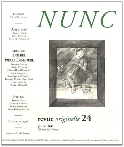 Nunc, n° 24. Dossier PIerre Emmanuel