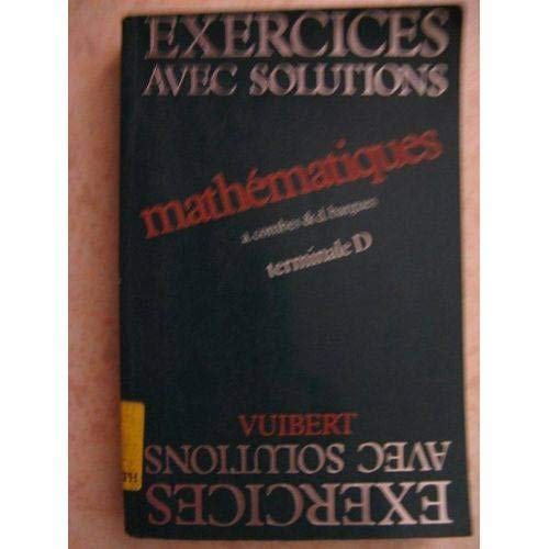 Mathématiques : terminale D