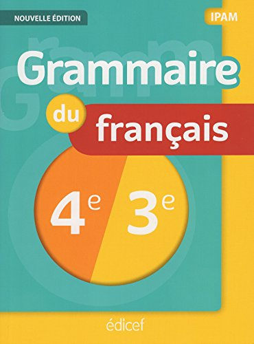 Grammaire du français, 4e-3e