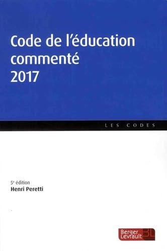 Code de l'éducation commenté 2017