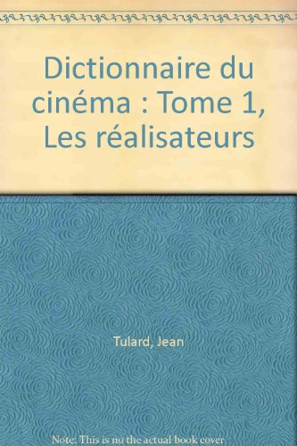 dictionnaire du cinema (bouquins) (french edition)