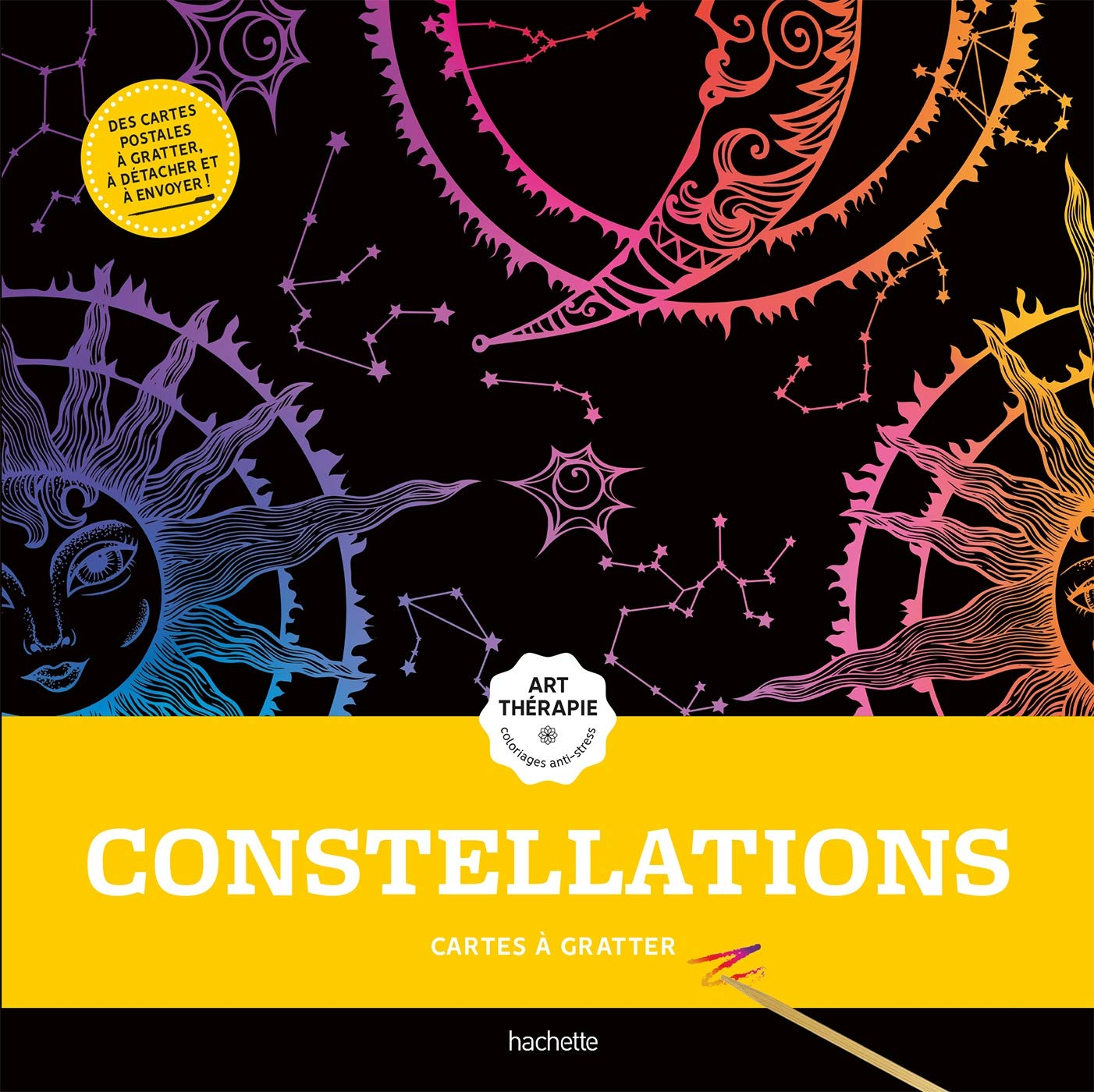 Constellation : cartes à gratter - collectif