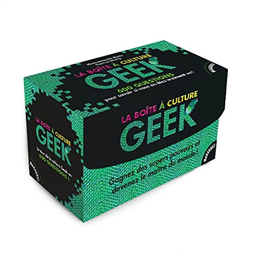 La boîte à culture geek. 600 questions pour savoir si vous en êtes vraiment un ! : les règles du jeu