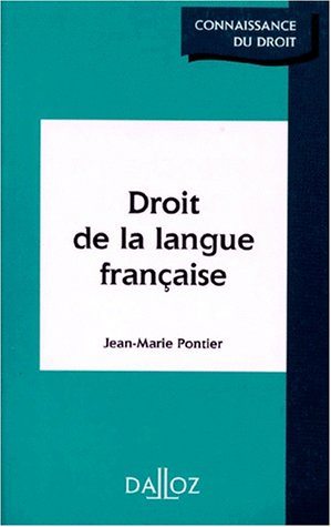 Droit de la langue française