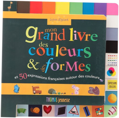 Mon grand livre des couleurs & des formes : et 50 expressions françaises autour des couleurs