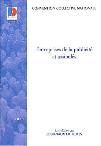 Enteprises de la publicite et assimilees (13e ed) (nø3073)