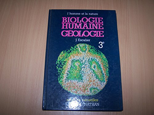 Biologie humaine et géologie : classe de 3e