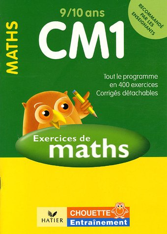 Exercices de maths CM1, 9-10 ans