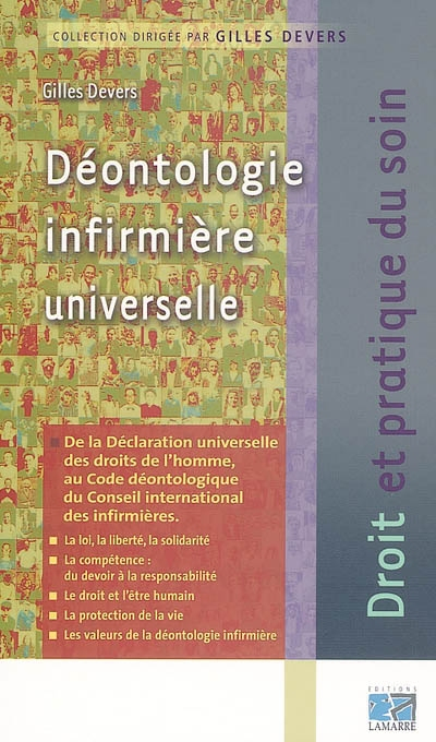 Déontologie infirmière universelle : de la Déclaration universelle des droits de l'homme au code déo