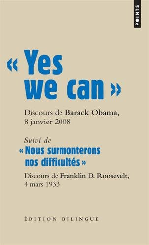Yes we can : discours de Barack Obama, candidat à la présidence des Etats-Unis, à Nashua (New Hampsh