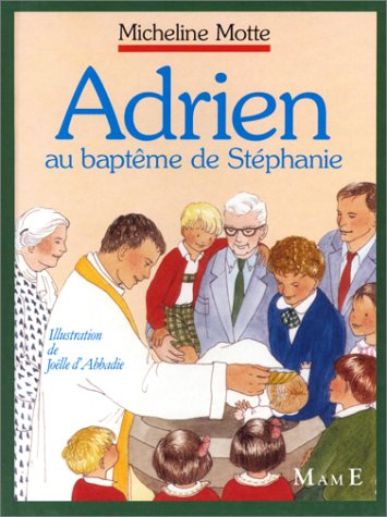 Adrien au baptême de Stéphanie