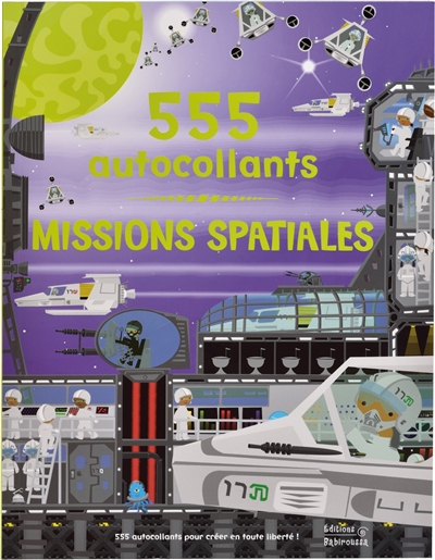 Missions spatiales : 555 autocollants