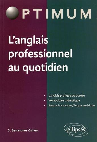 L'anglais professionnel au quotidien