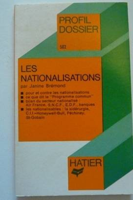 les nationalisations