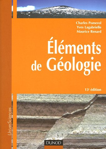 Eléments de géologie : cours