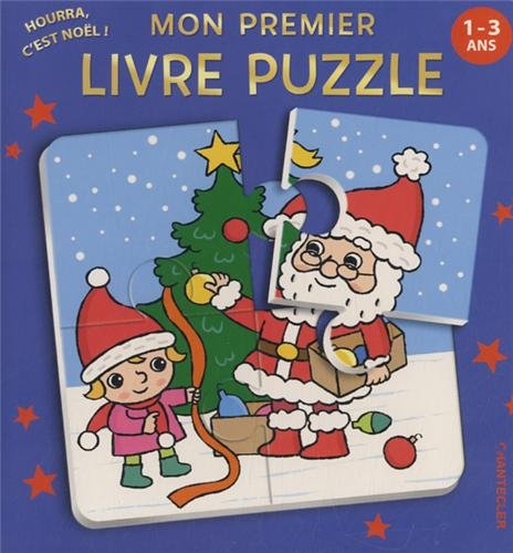 Mon premier livre puzzle : hourra, c'est Noël !