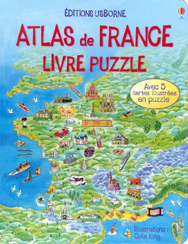 Atlas de France : livre puzzle