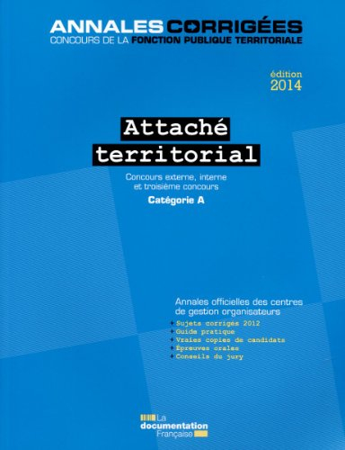 Attaché territorial 2014
