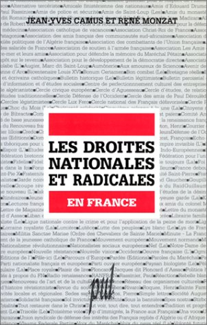 Les Droites nationales et radicales en France : répertoire critique