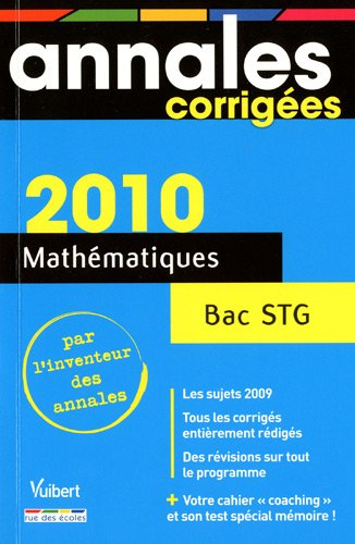 Mathématiques : bac série STG